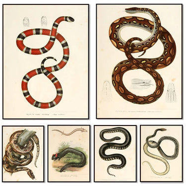 Tableau Serpent Égyptien